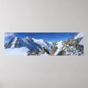 PanoramaMont Blanc frankriken Poster