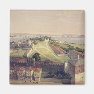 Panoramat av Constantinople, pläterar 22 från 'A Magnet