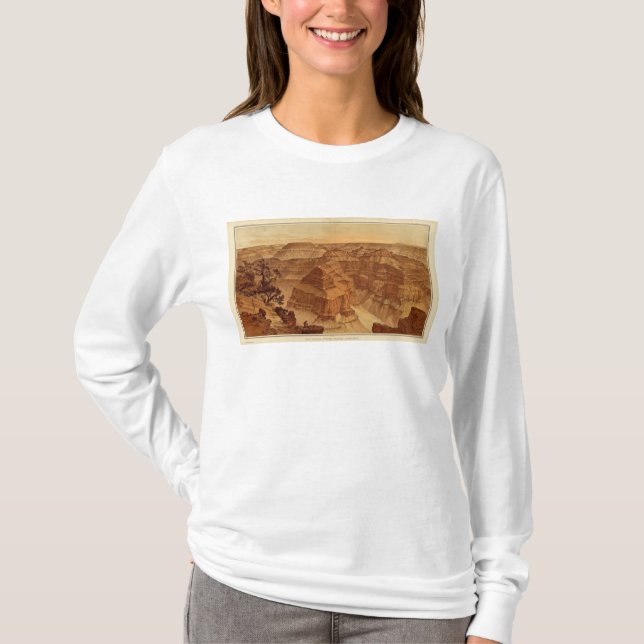 Panoramat från pekar sublimt t-shirt (Framsida)