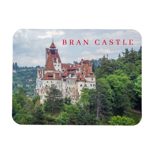 Panoramatisk visningslägenhet för Bran Castle Magnet (Horisontell)