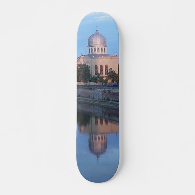 Panoramatisk vyskateboard skateboard bräda 20,5 cm (Framsida)