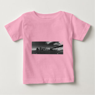 Panoramic Black White Brooklyn T Shirt