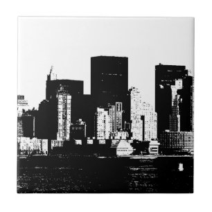 Panoramic New York City Kakelplatta