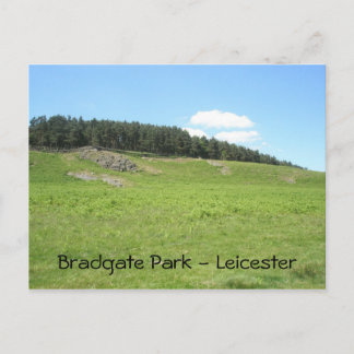 Panoramic View Bradgate Park Vykort