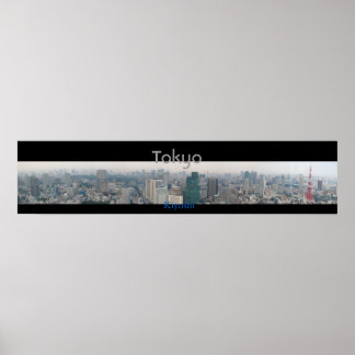 Panoramic View of Tokyo Poster