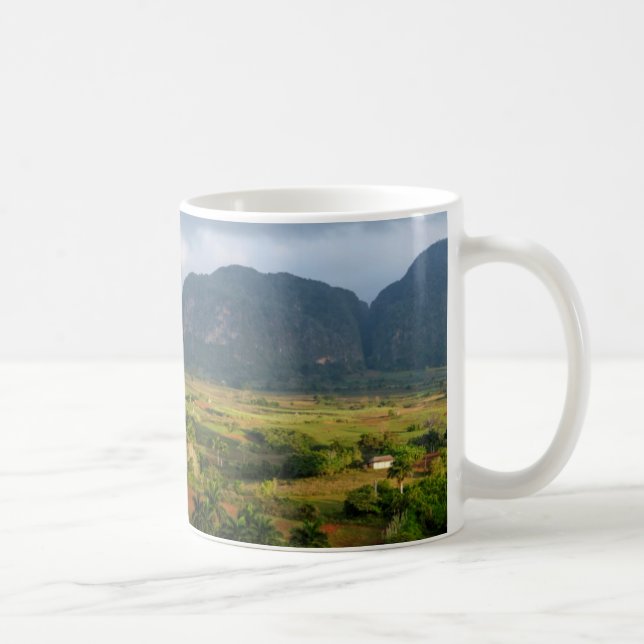 Panoramisk dalandskap, Kuba Kaffemugg (Höger)