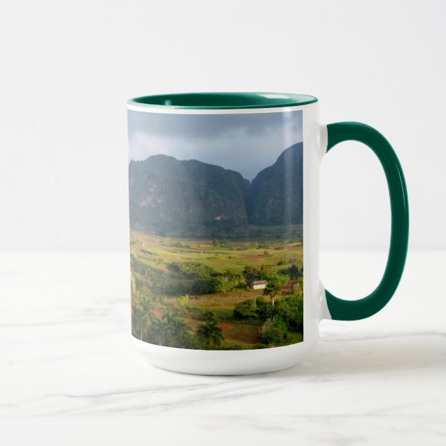Panoramisk dalandskap, Kuba Mugg (Höger)