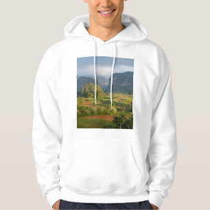 Panoramisk dalandskap, Kuba Sweatshirt Med Luva
