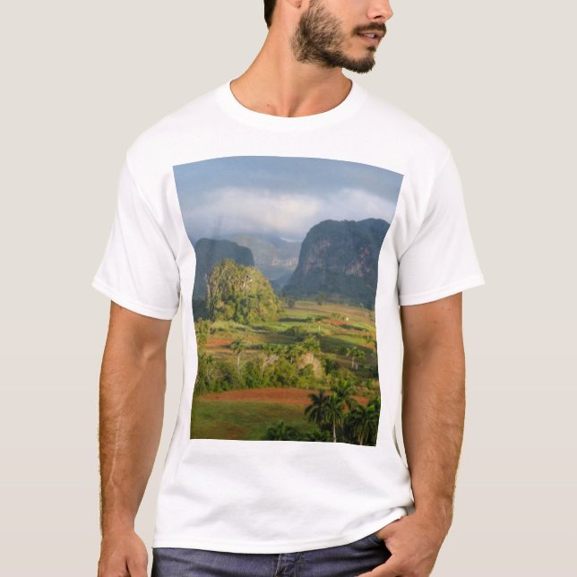 Panoramisk dalandskap, Kuba T Shirt (Framsida)