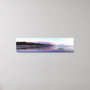 Panoramisk havssolnedgång canvastryck
