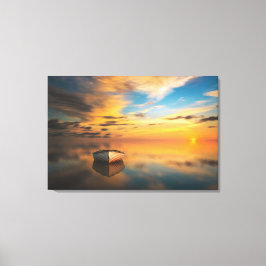 Panoramisk Landskapsduktill Tryck