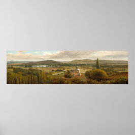 Panoramisk liggande - Théodore Rousseau Fine Art Poster