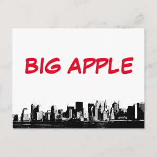 Panoramisk New York City Big Apple Vykort