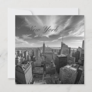 Panoramisk New York City-resa  Julkort