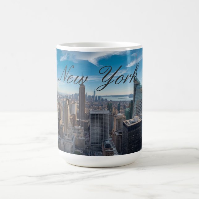Panoramisk New York City-resa  Kaffemugg (Center)