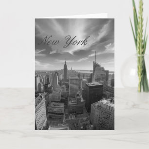 Panoramisk New York City-resa  Kort