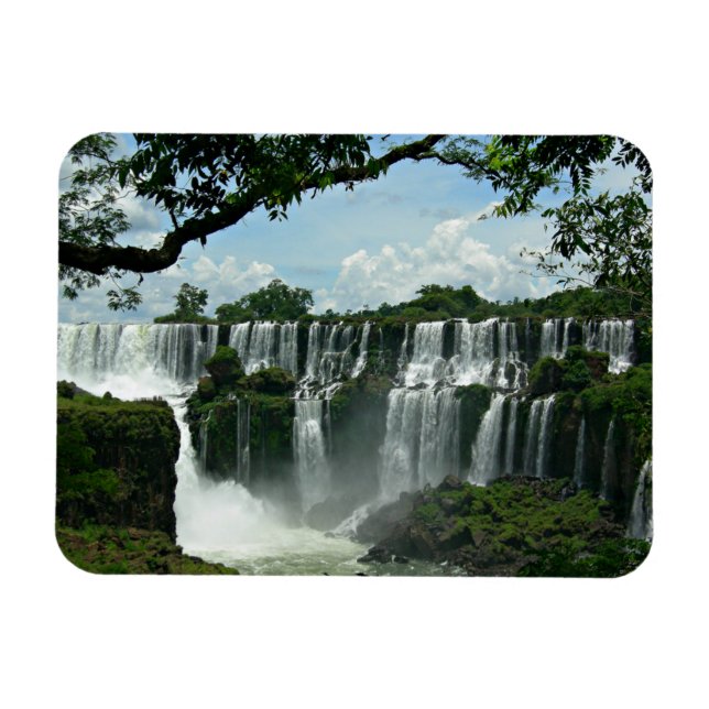 Panoramisk på Iguazu-vallarna Magnet (Horisontell)