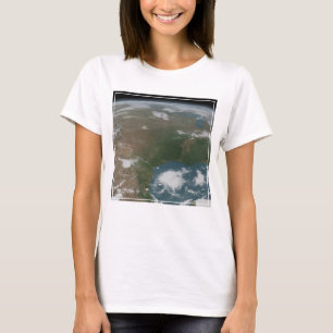 Panoramisk planetjord och USA. 2 T Shirt