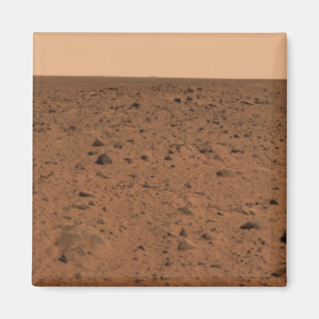 Panoramisk syn på Bonneville Crater Magnet (Framsidan)