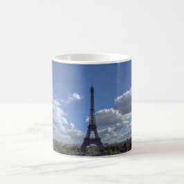 Panoramisk syn på Eiffel torn - Paris Kaffemugg