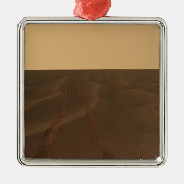 Panoramisk syn på Meridianis slätter Julgransprydnad Metall (Framsidan)