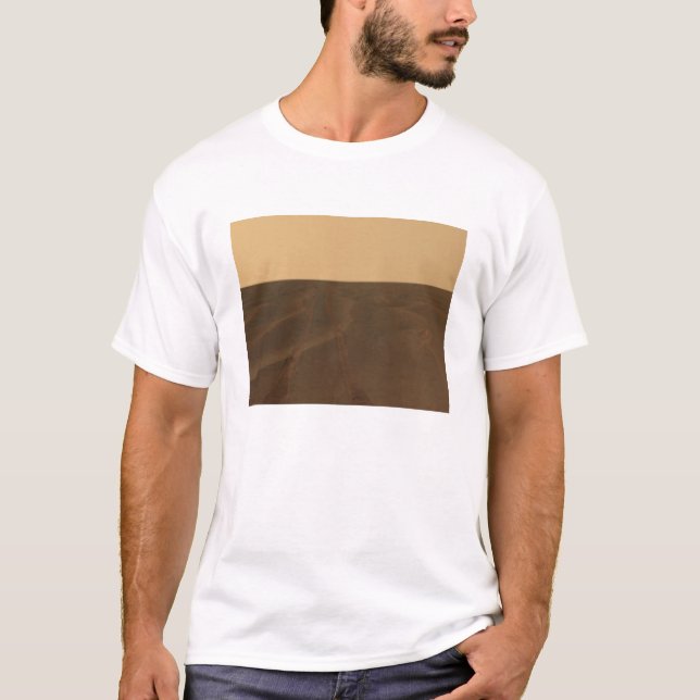 Panoramisk syn på Meridianis slätter Tee Shirt (Framsida)