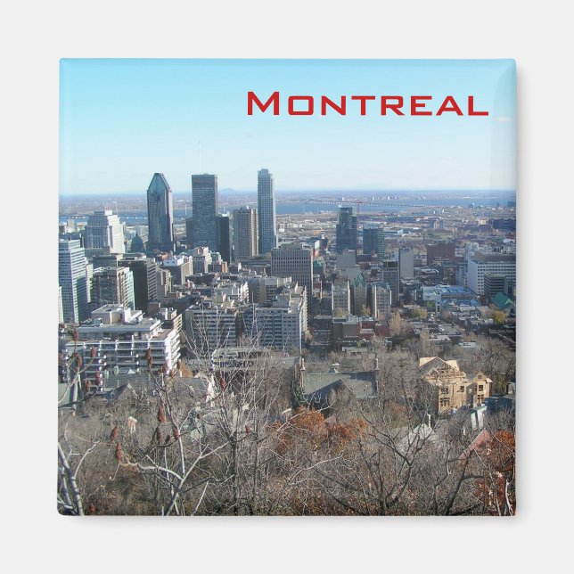 Panoramisk syn på Montreal Magnet (Framsidan)