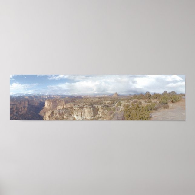 Panoramisk - Utah Desert Poster (Framsidan)