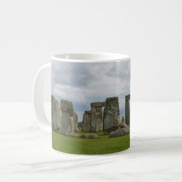 Panoramisk Vista av Stonehenge Kaffemugg