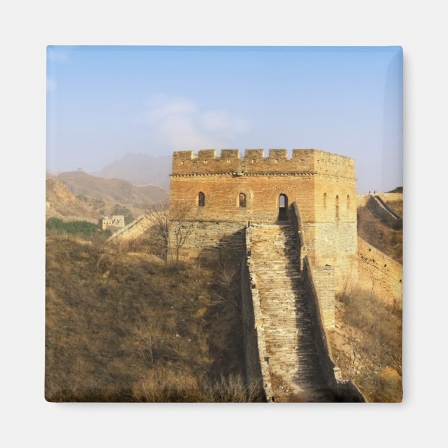 Panoramisk vy av kinesiska muren, Kina 2 Magnet (Framsidan)