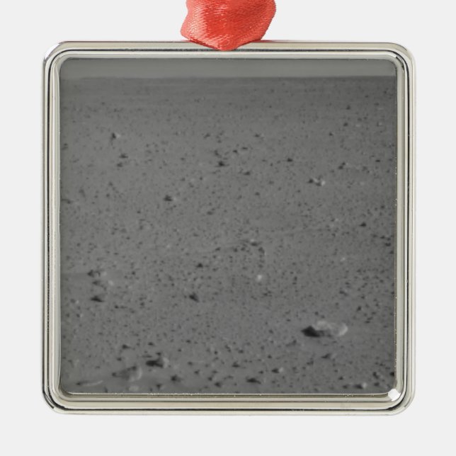 Panoramisk vy av Mars 11 Julgransprydnad Metall (Framsidan)