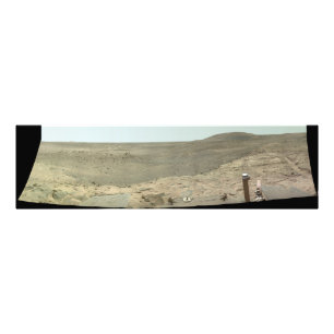 Panoramisk vy av Mars 2 Fototryck