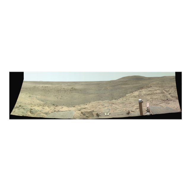 Panoramisk vy av Mars 2 Fototryck (Framsidan)