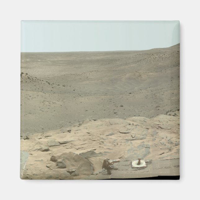 Panoramisk vy av Mars 2 Magnet (Framsidan)