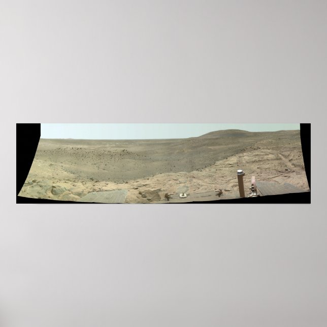 Panoramisk vy av Mars 2 Poster (Framsidan)