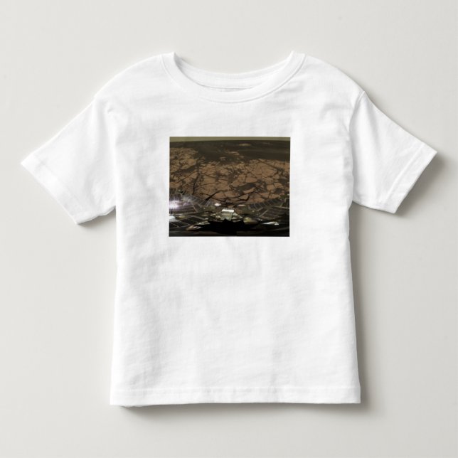 Panoramisk vy av Mars 3 Tee Shirt (Framsida)