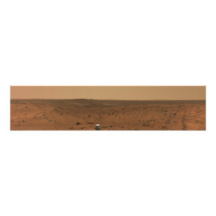 Panoramisk vy av Mars 4 Fototryck