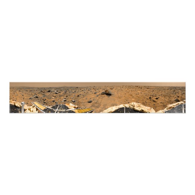 Panoramisk vy av Mars 5 Fototryck (Framsidan)