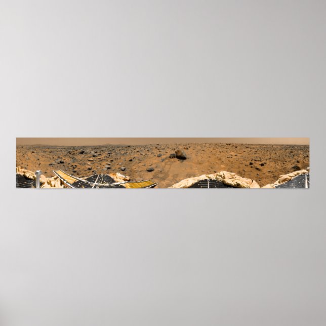 Panoramisk vy av Mars 5 Poster (Framsidan)