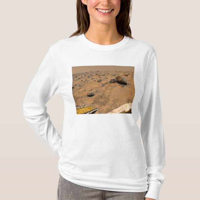 Panoramisk vy av Mars 5 T-shirt (Framsida)