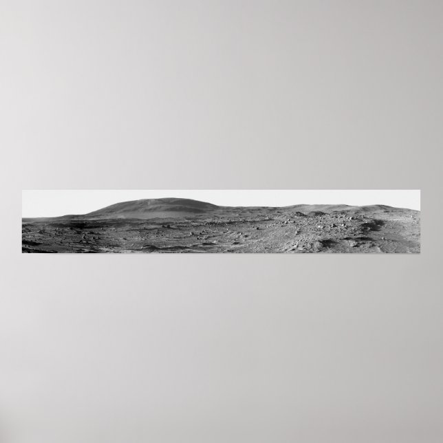 Panoramisk vy av Mars 6 Poster (Framsidan)