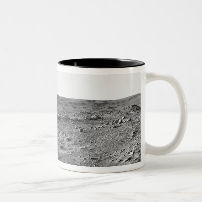 Panoramisk vy av Mars 6 Två-Tonad Mugg (Höger)