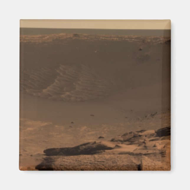 Panoramisk vy av Mars 9 Magnet (Framsidan)