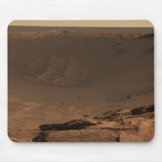 Panoramisk vy av Mars 9 Musmatta (Framsidan)