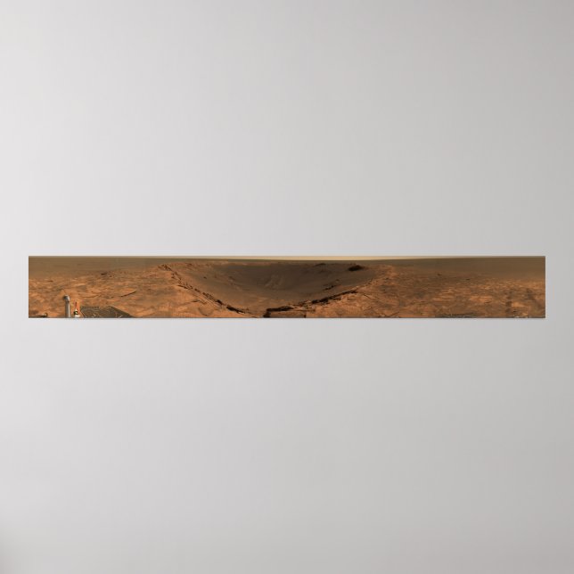 Panoramisk vy av Mars 9 Poster (Framsidan)