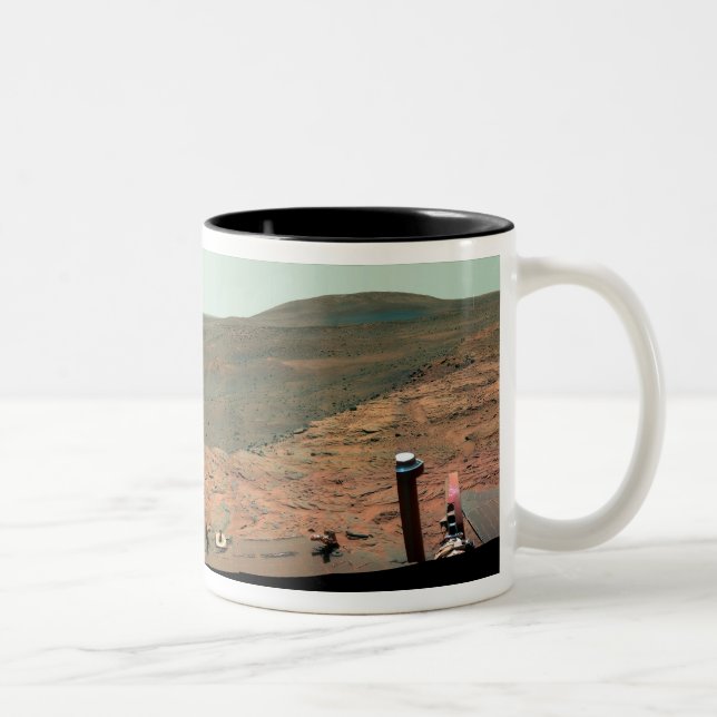 Panoramisk vy av Mars Två-Tonad Mugg (Höger)