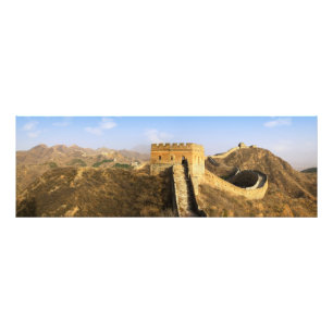 Panoramisk vy av Underbar vägg, China 2 Fototryck