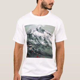 Panoramisk vy av varje baskamera t-shirt