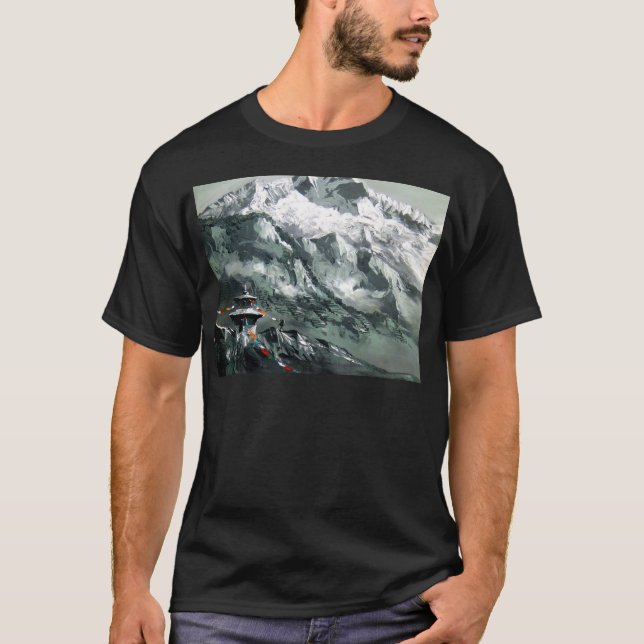Panoramisk vy av varje baskamera t shirt (Framsida)