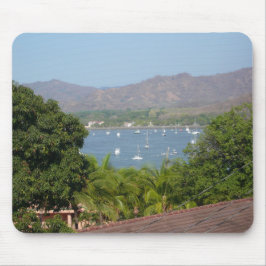 Panoramisk vy över Flamingo Beach, Costa Rica Musmatta